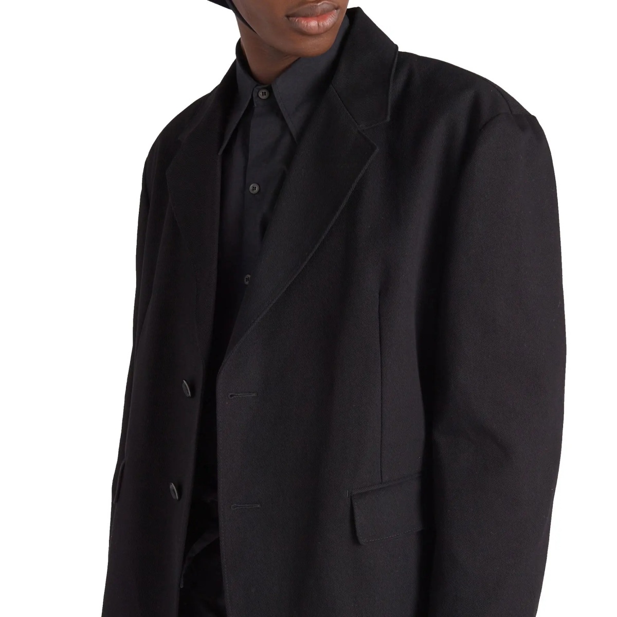 Jacheta Prada Cotton Jacket - Img 2