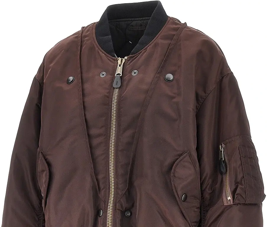 Jacheta Reversible padded bomber jacket - Img 4