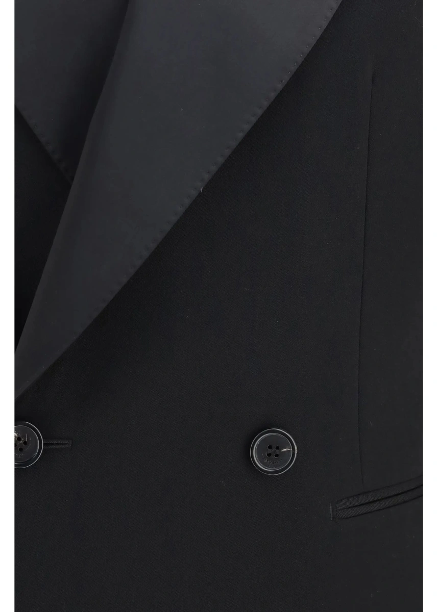Jacheta Saint Laurent neagra - Img 3