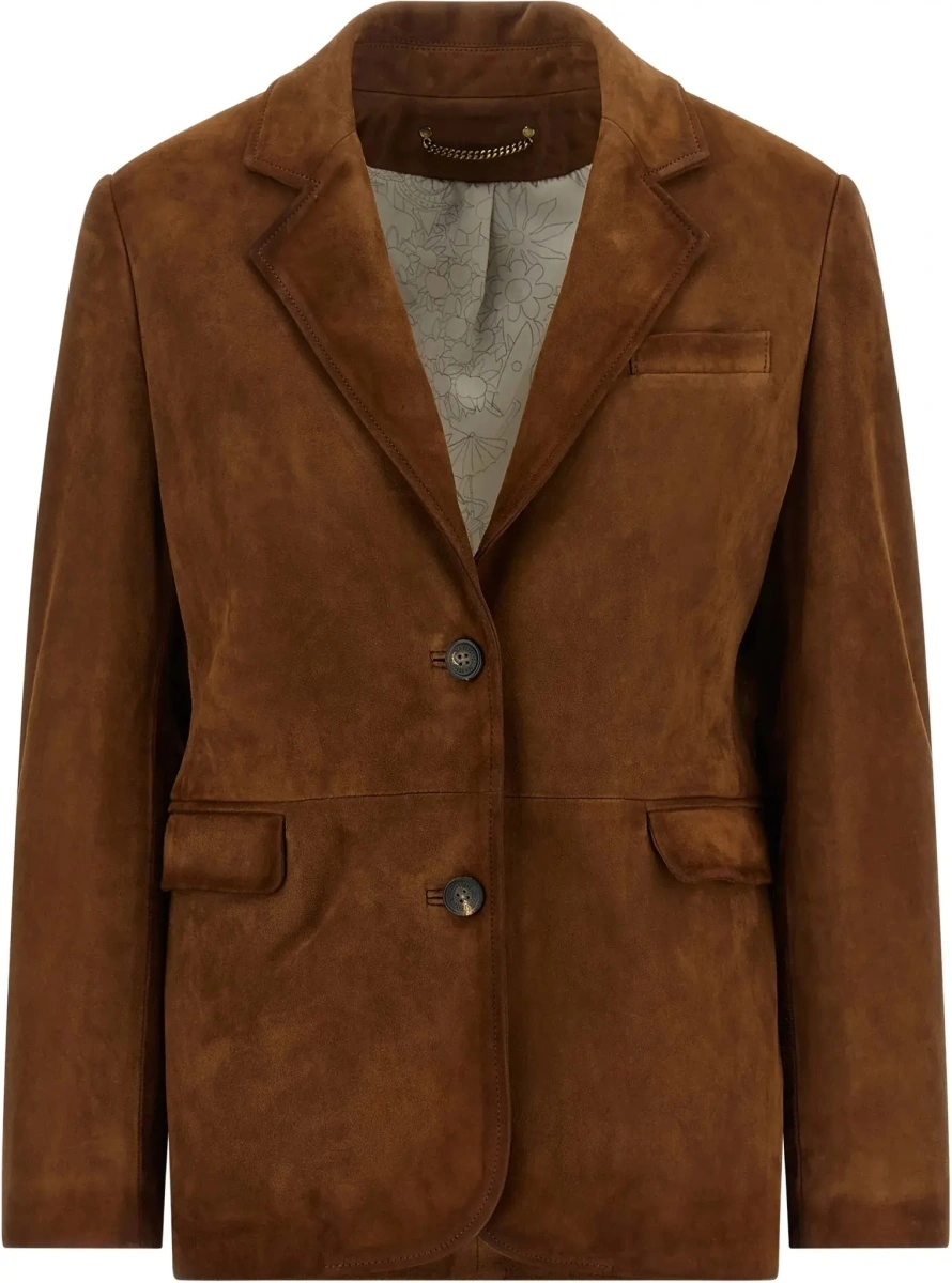 Jacheta Single-breasted leather Jacket - Img 8