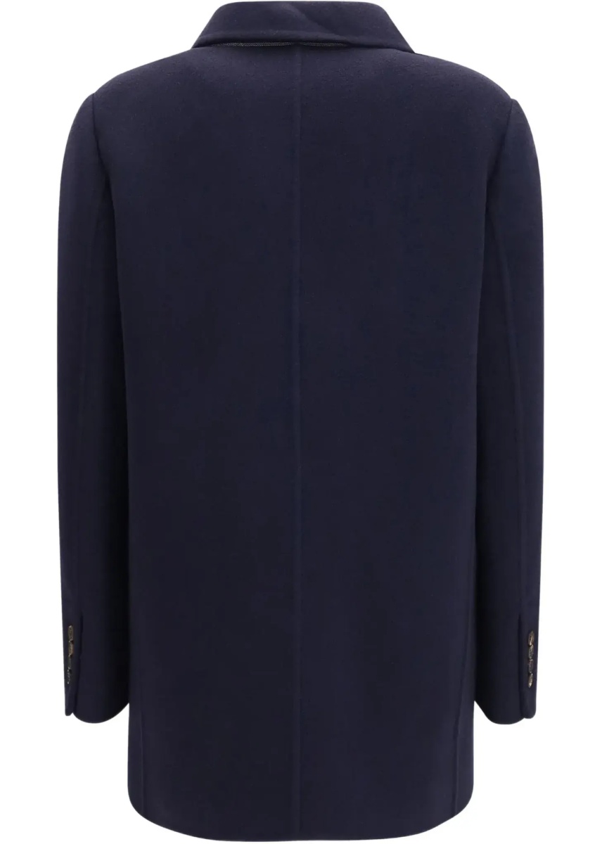 Jacheta Single-breasted wool and cashmere Jacket - Img 4