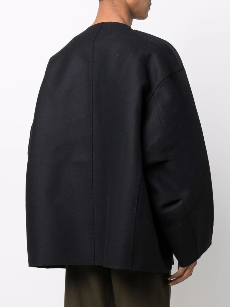 Jacheta SUNNEI neagra din bumbac si polyester - Img 4