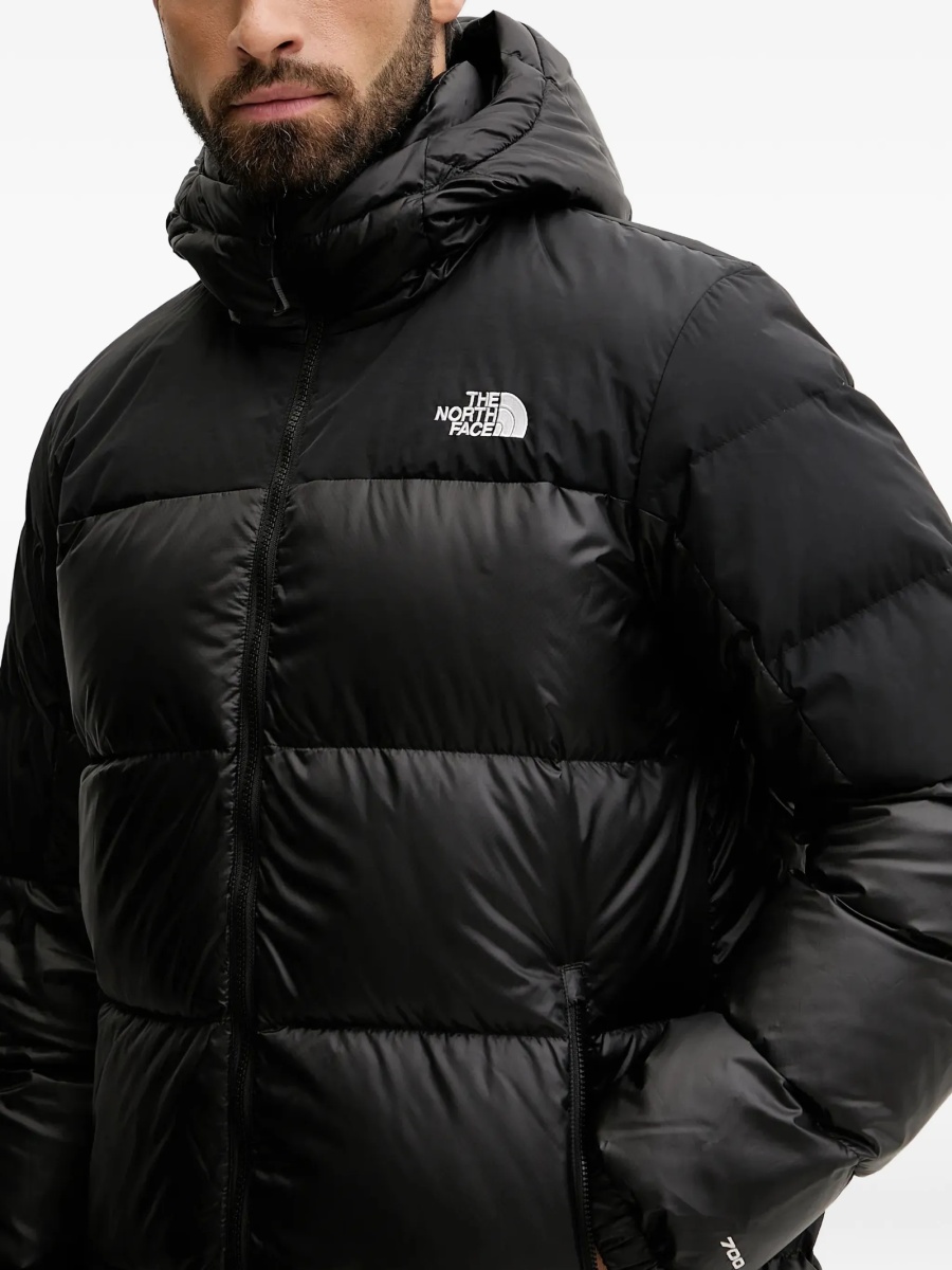 Jacheta The North Face neagra din poliester reciclat - Img 5