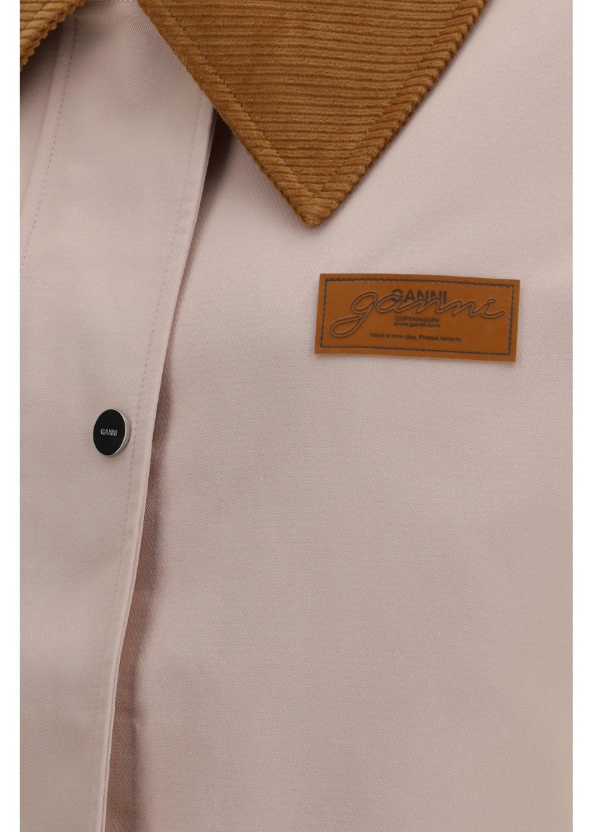 Jacheta Twill Jacket with suede details - Img 3
