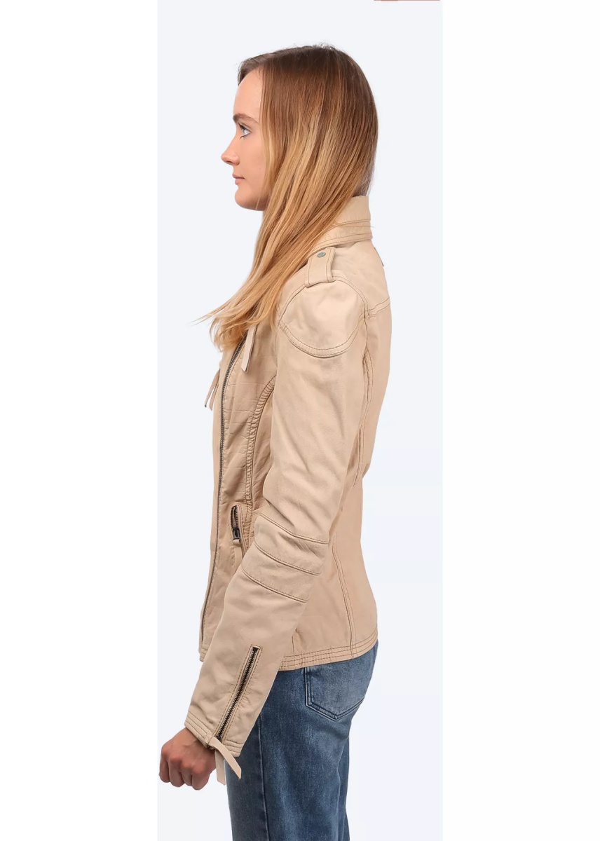 Jacheta Wmns Buffalo Leather Jacket W4003ZB29 - Img 2