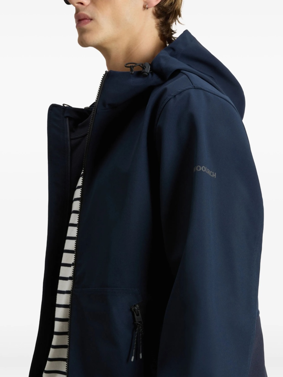 Jacheta Woolrich albastra din spandex/elastan si polyester - Img 5