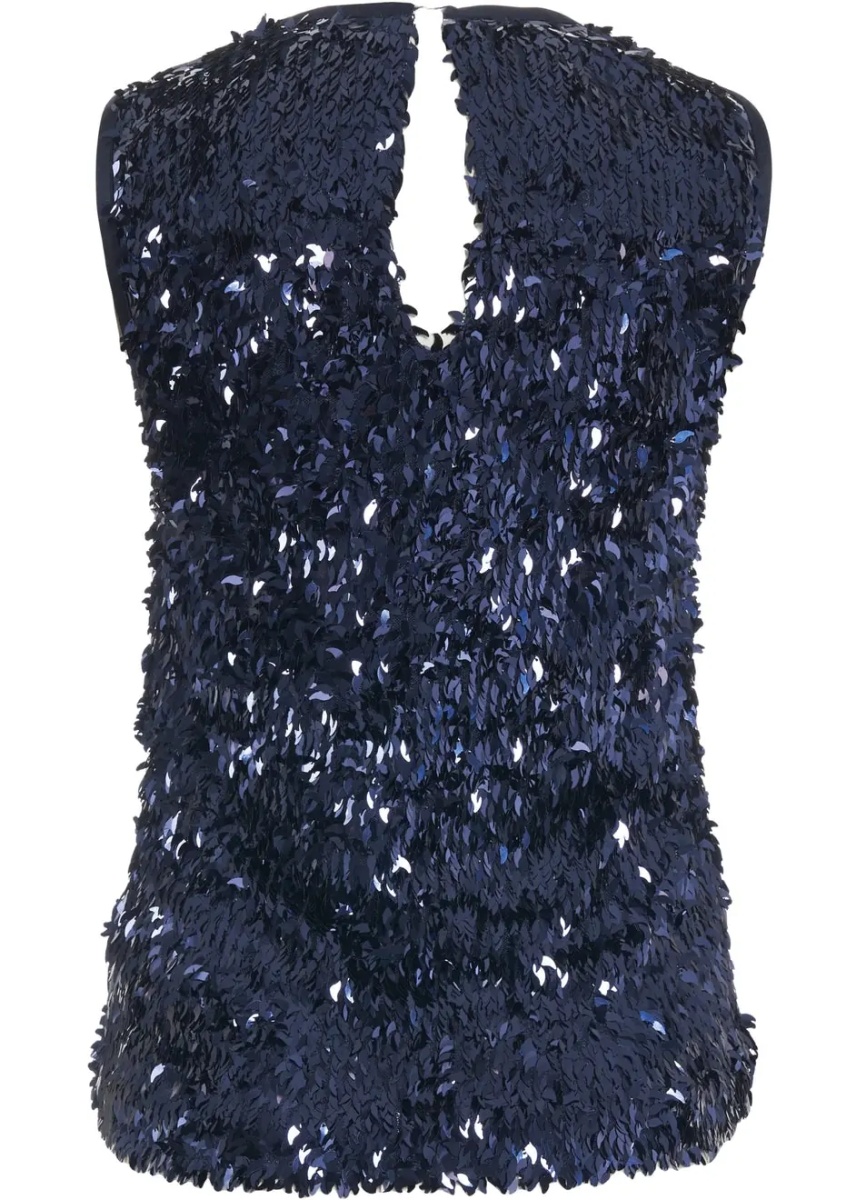 Maiou Top with sequin application - Img 3