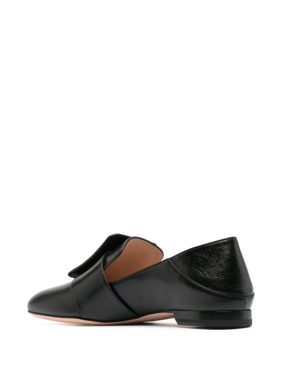 Mocasini Bally negri din piele - Img 3