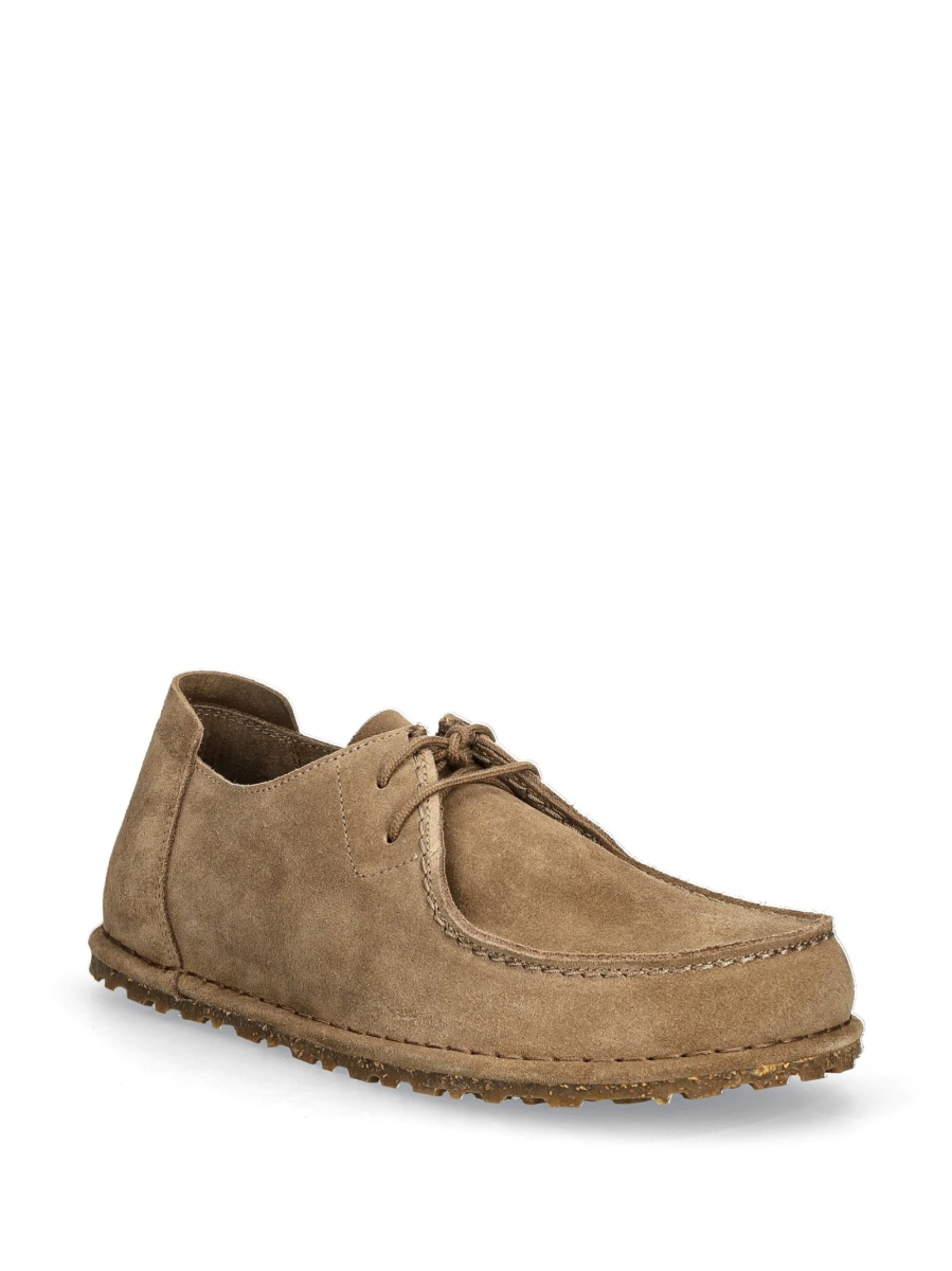 Mocasini Birkenstock neutri din piele intoarsa - Img 2