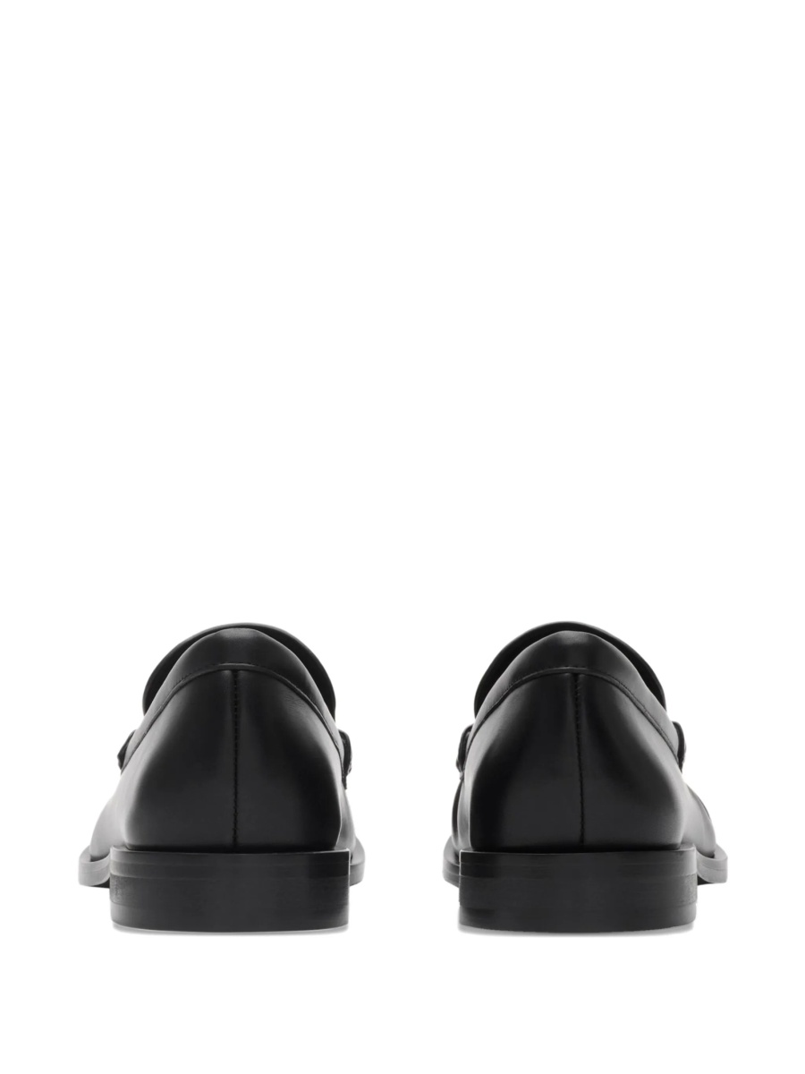 Mocasini Burberry negri din piele - Img 3