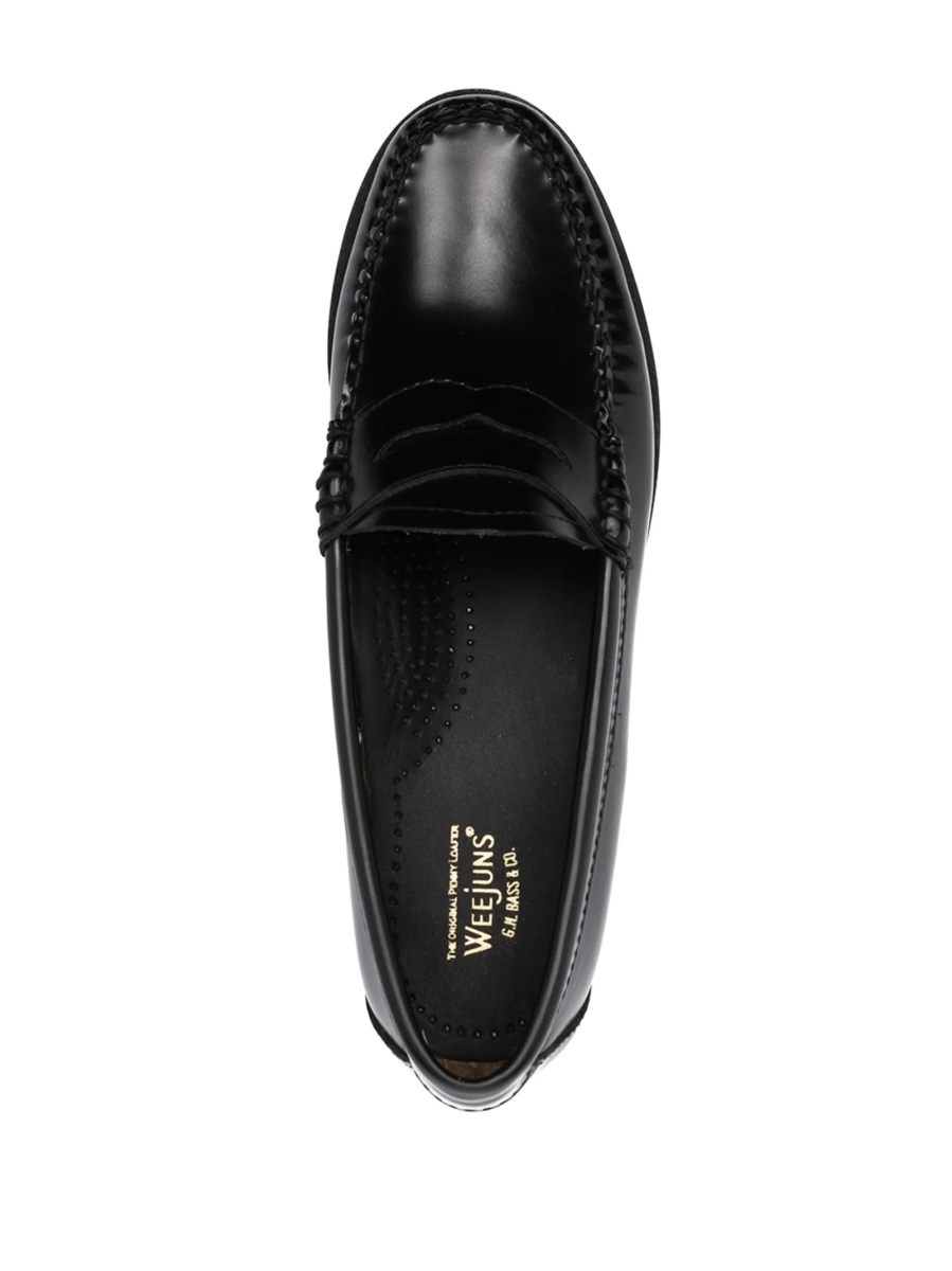 Mocasini G.H. BASS negri din piele - Img 4