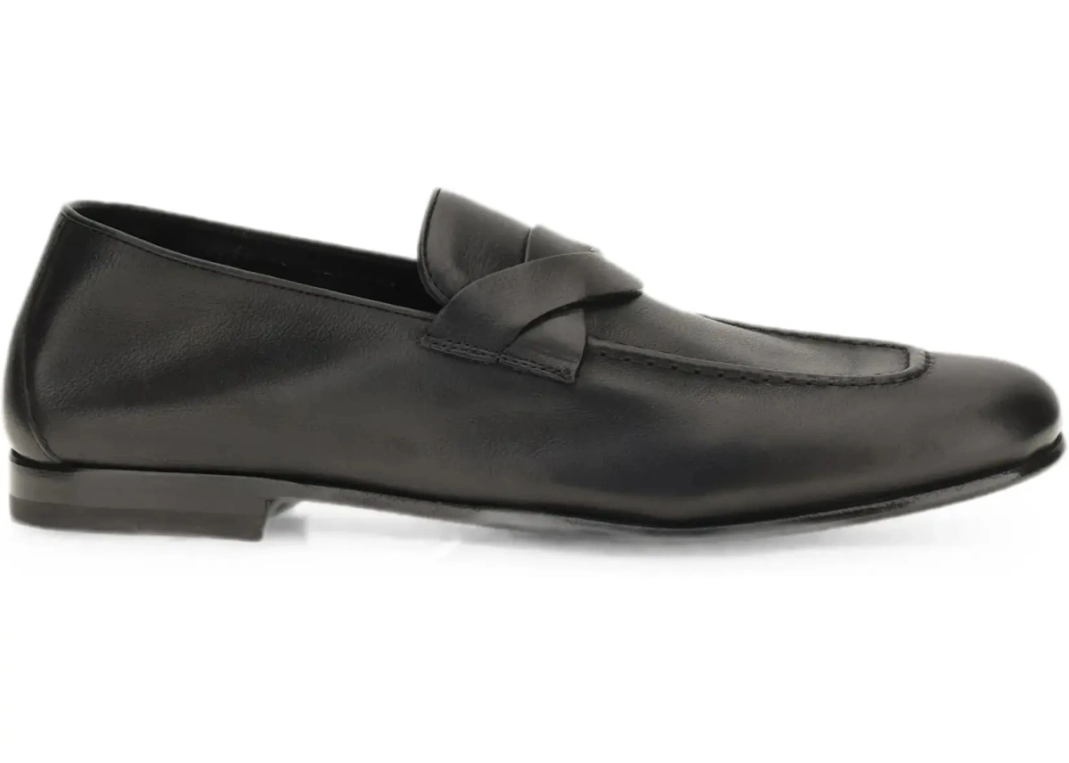Mocasini Gigi Loafers with woven strap - Img 8