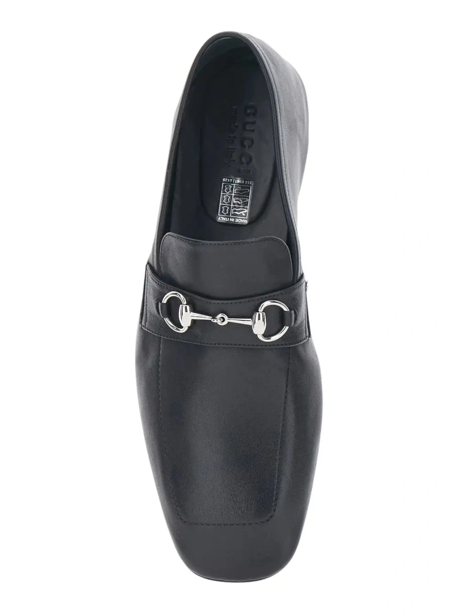 Mocasini Gucci negri din piele 'Edgar' - Img 4