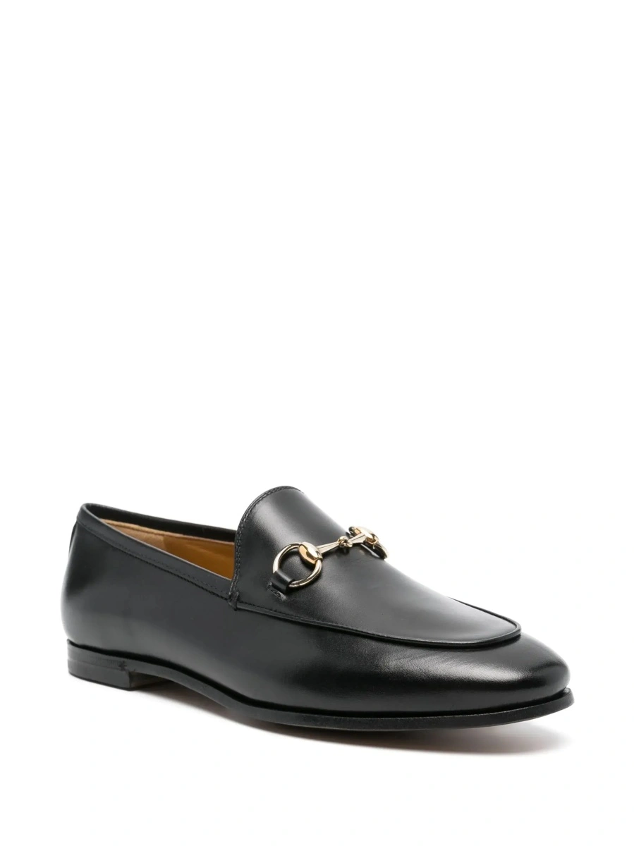 Mocasini Gucci negri din piele 'Jordaan' - Img 5