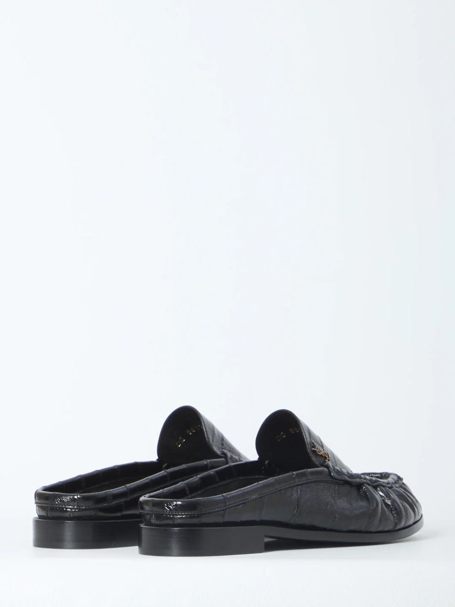 Mocasini Le Loafer Loafers In Eel Skin - Img 3