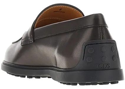 Mocasini Leather loafers with Gommini sole - Img 3