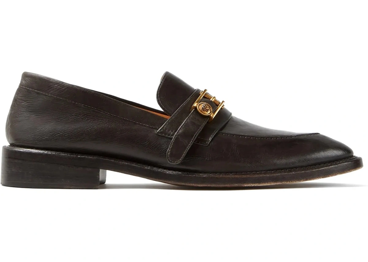 Mocasini Leather Loafers with Medusa accessory - Img 9