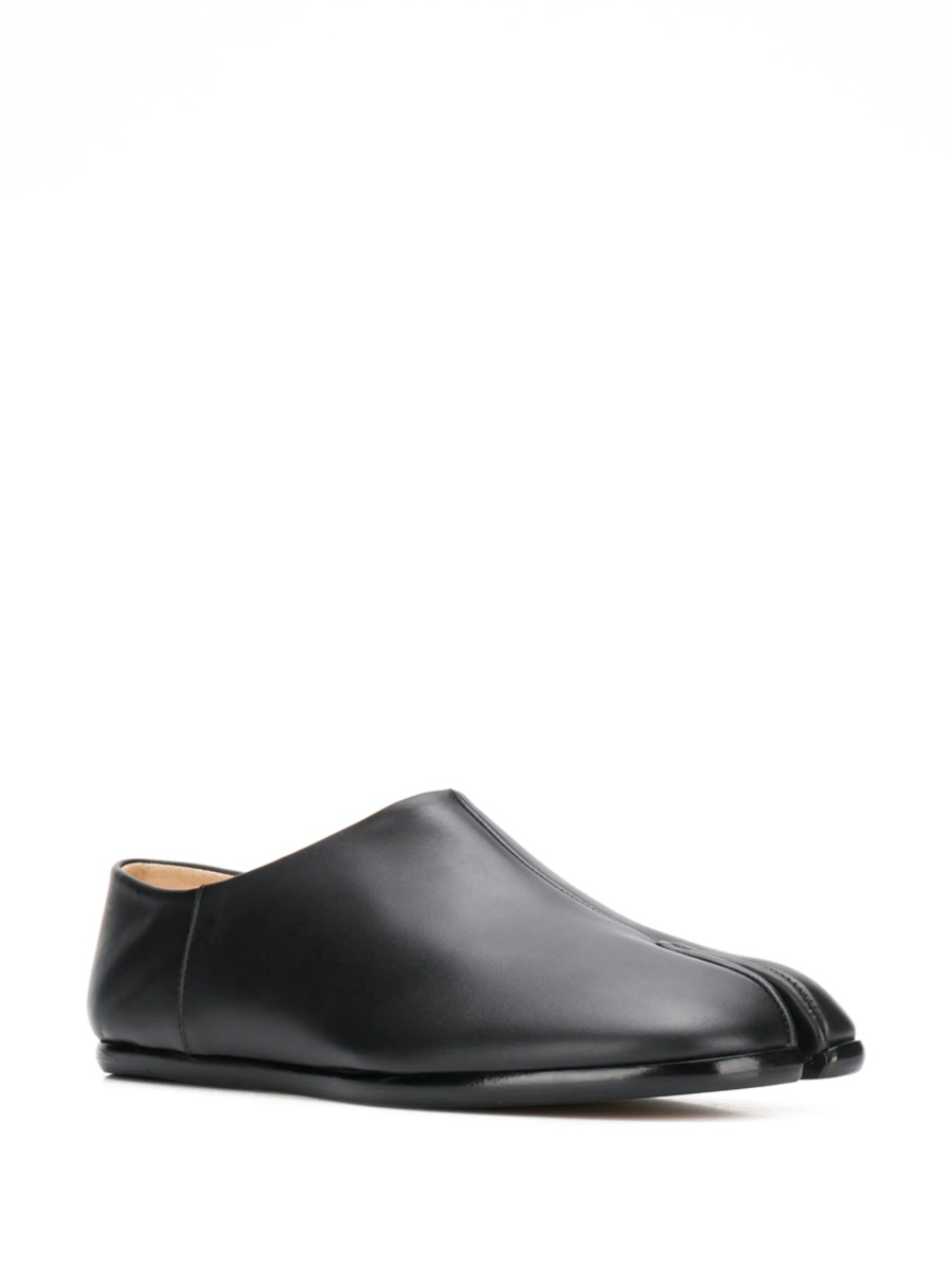 Mocasini Maison Margiela tabi negri din piele - Img 2