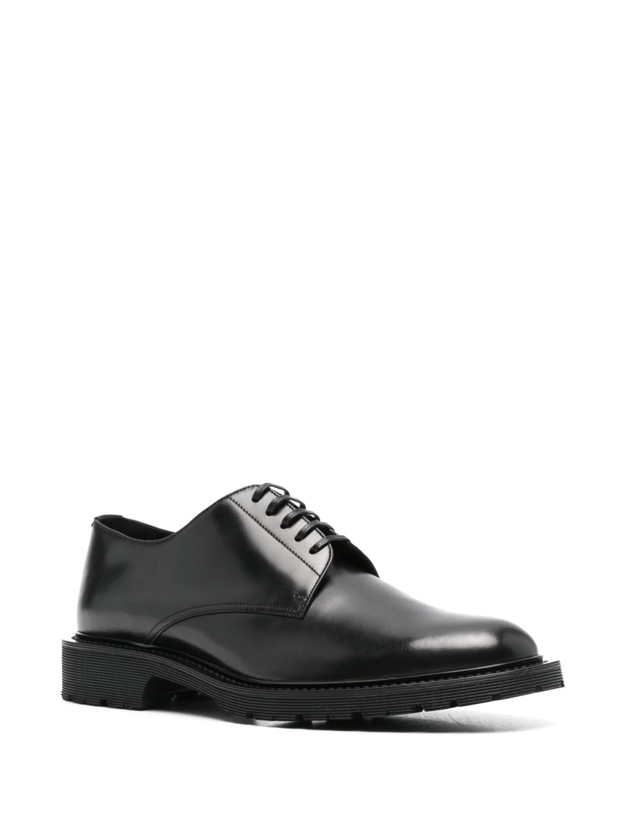 Mocasini Saint Laurent negri din piele - Img 2