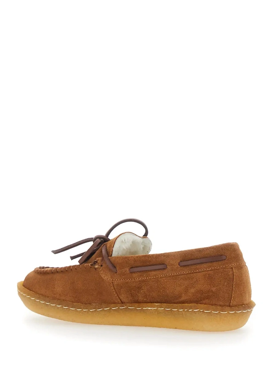 Mocasini Sebago maro din piele intoarsa 'Colton' - Img 3