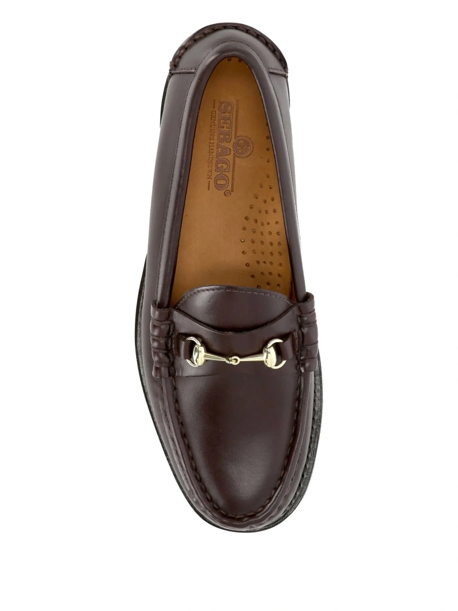 Mocasini Sebago maro din piele - Img 6