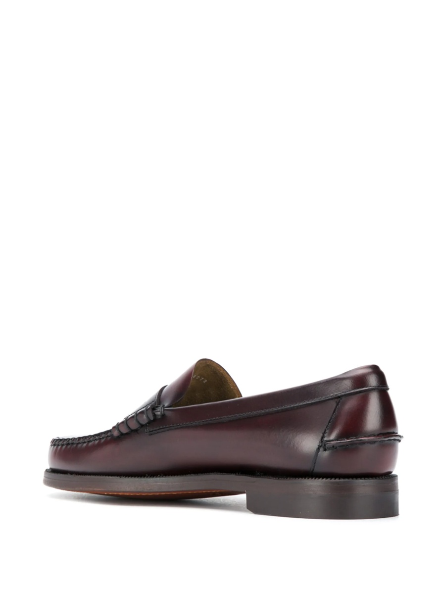 Mocasini Sebago rosii din piele - Img 3