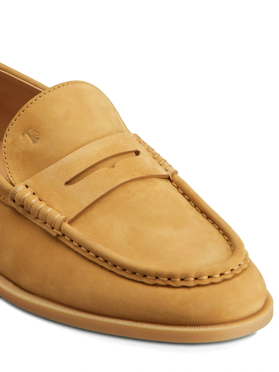 Mocasini TOD'S bej din piele intoarsa - Img 8