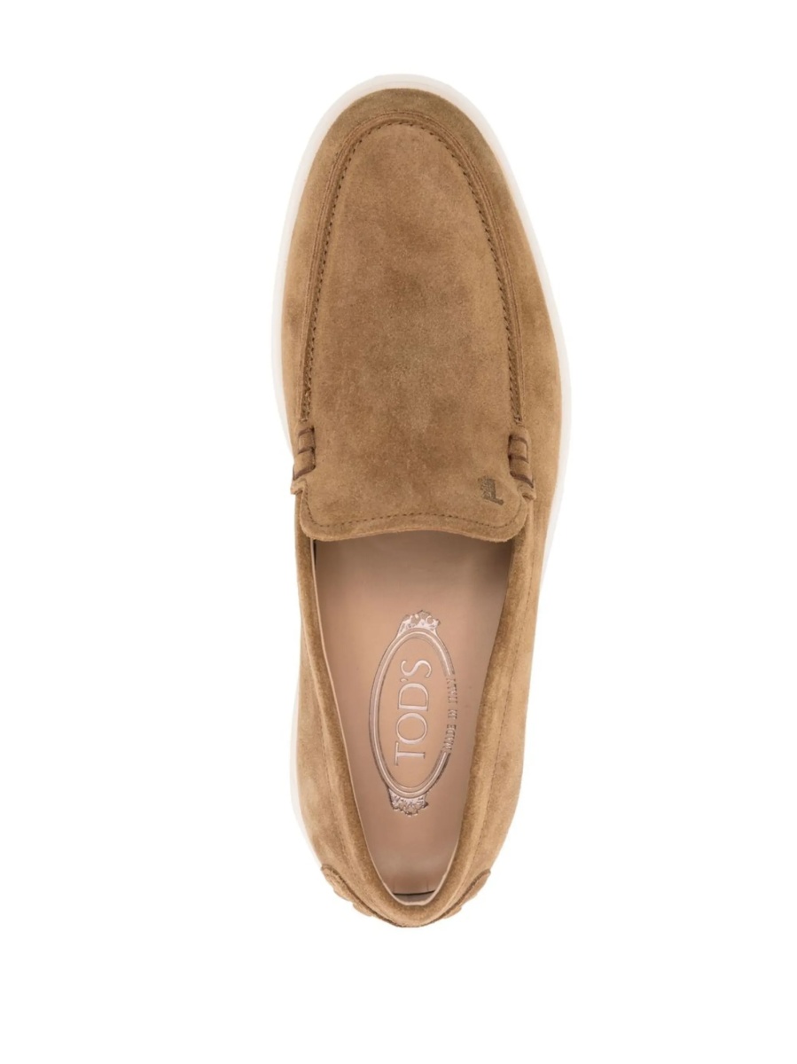 Mocasini TOD'S maro din piele - Img 4