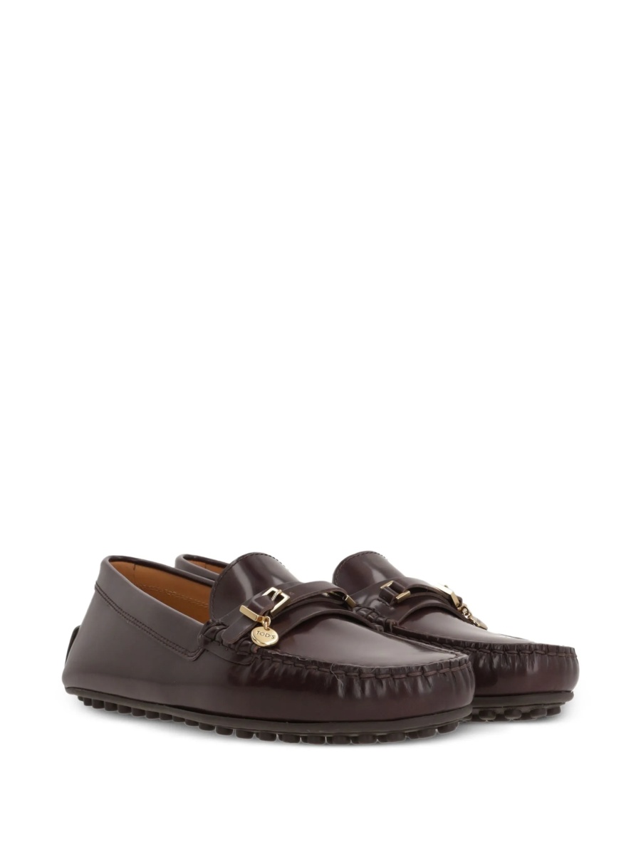 Mocasini TOD'S maro din piele - Img 2