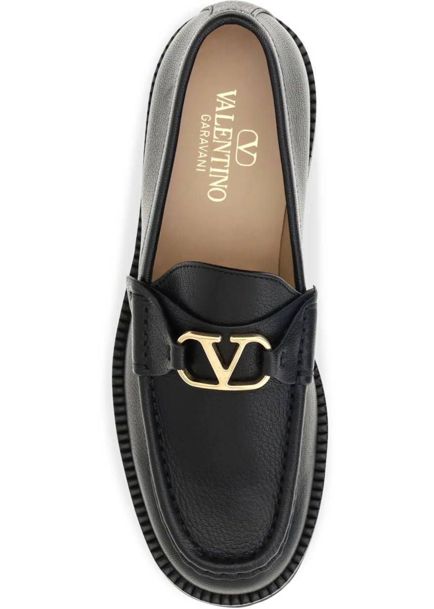 Mocasini VLogo Signature leather Loafers - Img 4