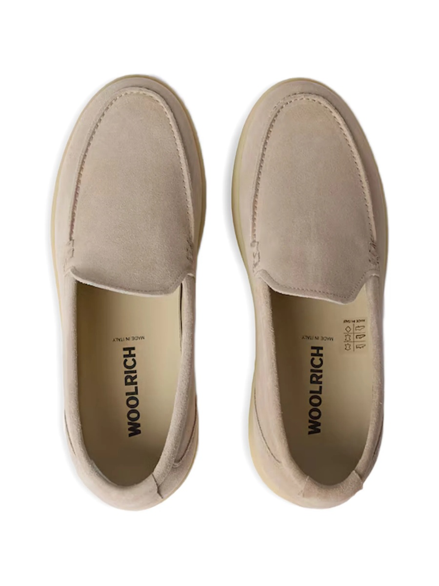 Mocasini Woolrich neutri din piele intoarsa - Img 3