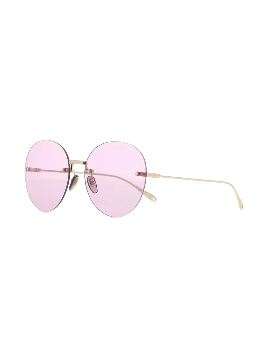 Ochelari de soare Gucci aurii - Img 2