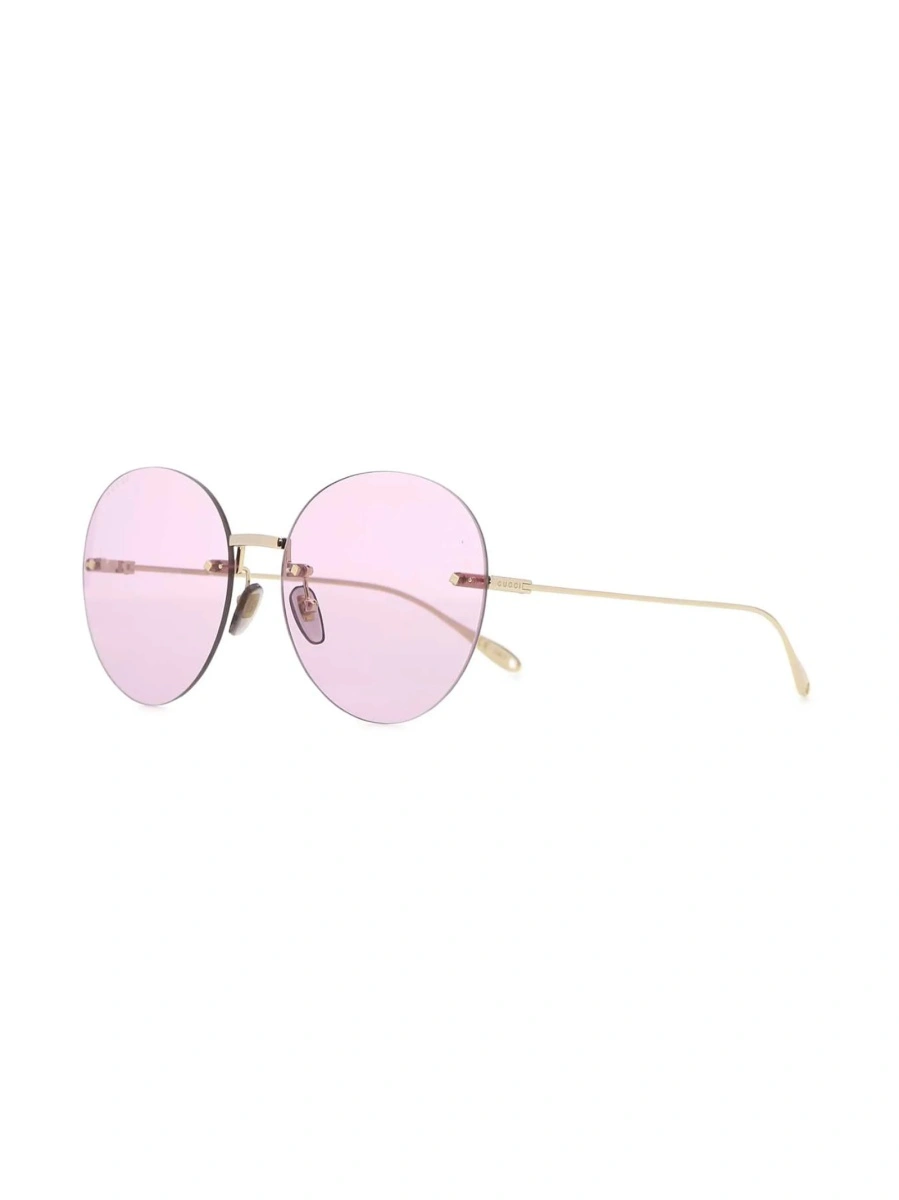 Ochelari de soare Gucci aurii - Img 2