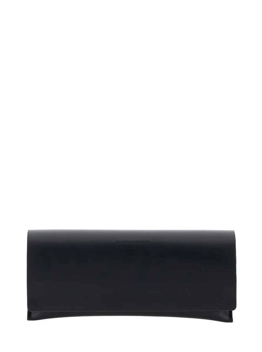 Ochelari de soare Saint Laurent maro din acetat - Img 4