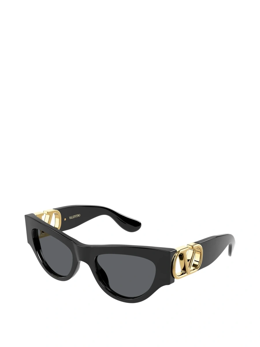 Ochelari de soare Valentino Garavani negri - Img 2