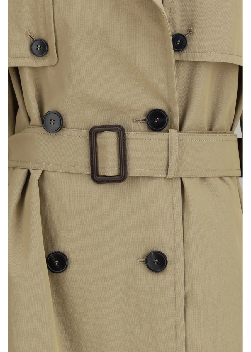 Oversized double-breasted Trench - Img 3
