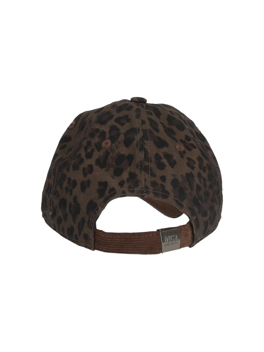 Palarii BASEBALL WAX CORDUROY S-DARK LEOPARD 18 EMB - Img 3