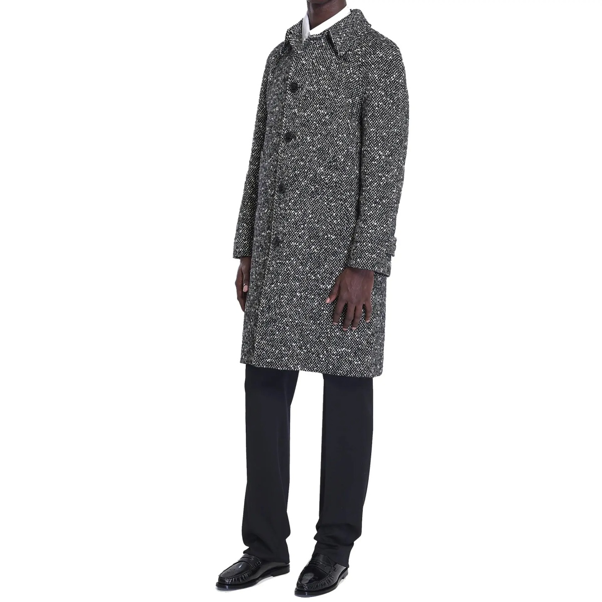 Paltoane Céline Camden Wool Tweed Coat - Img 2