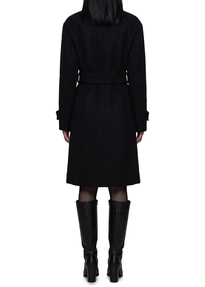 Paltoane Fitted Wrap Coat - Img 3