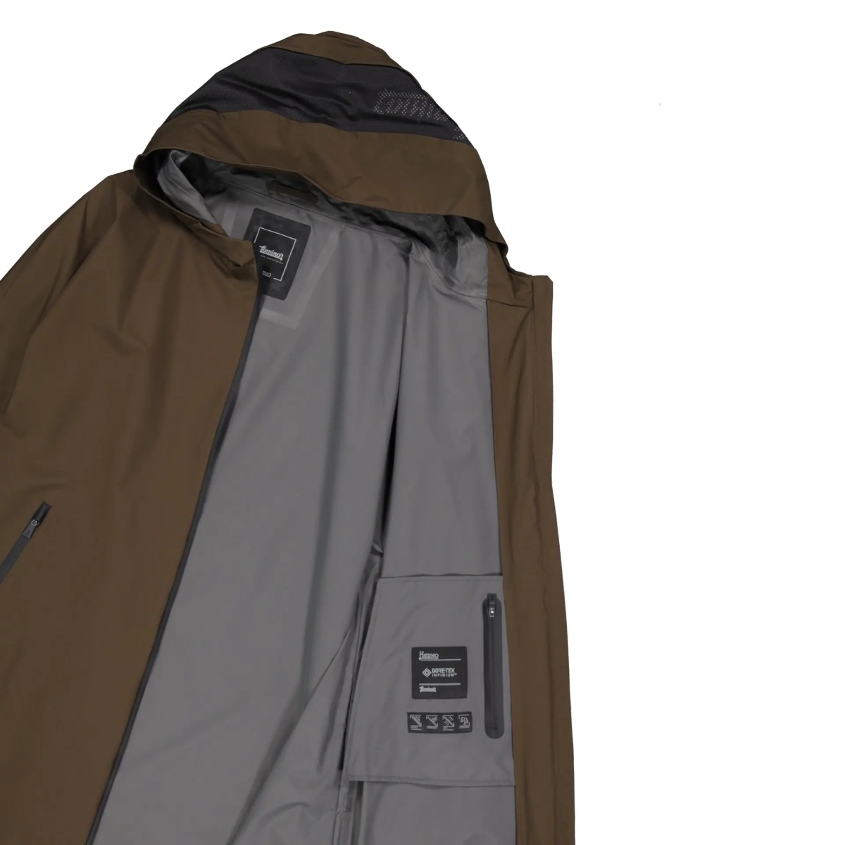 Paltoane Herno Hooded Zipped Coat - Img 3