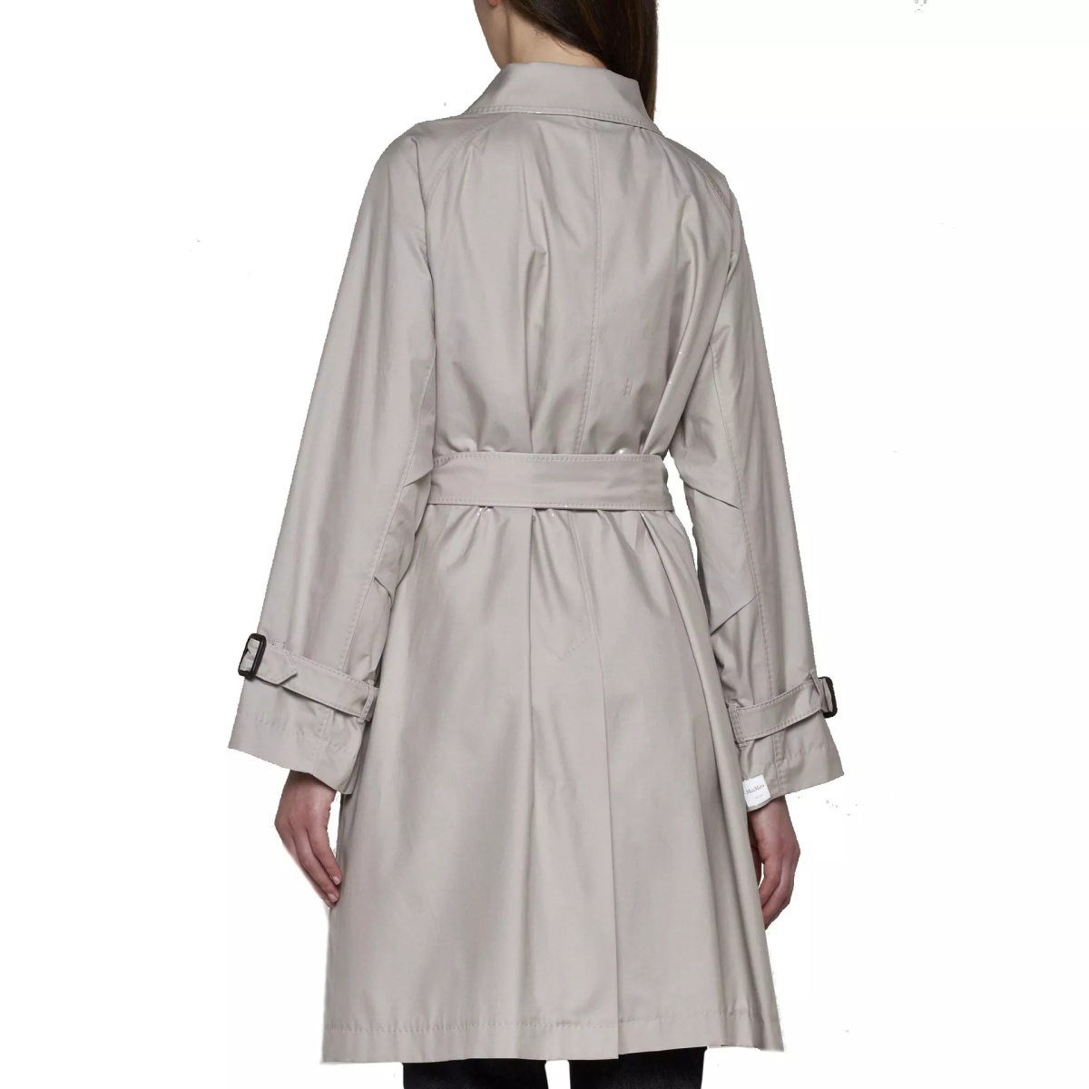 Paltoane Max Mara The Cube Blend Cotton Trench Coat - Img 3