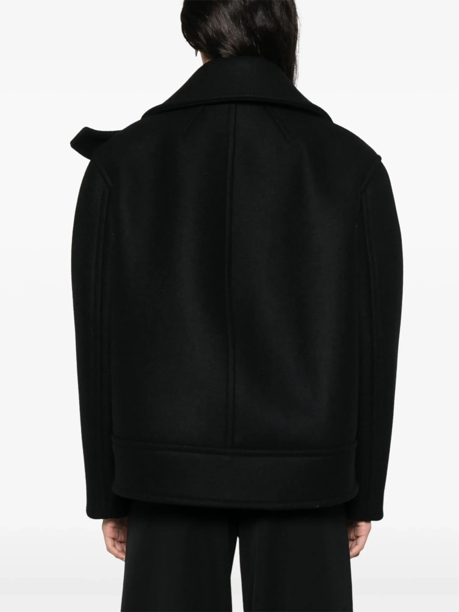 Paltoane Oversize Pea Coat In Wool - Img 4