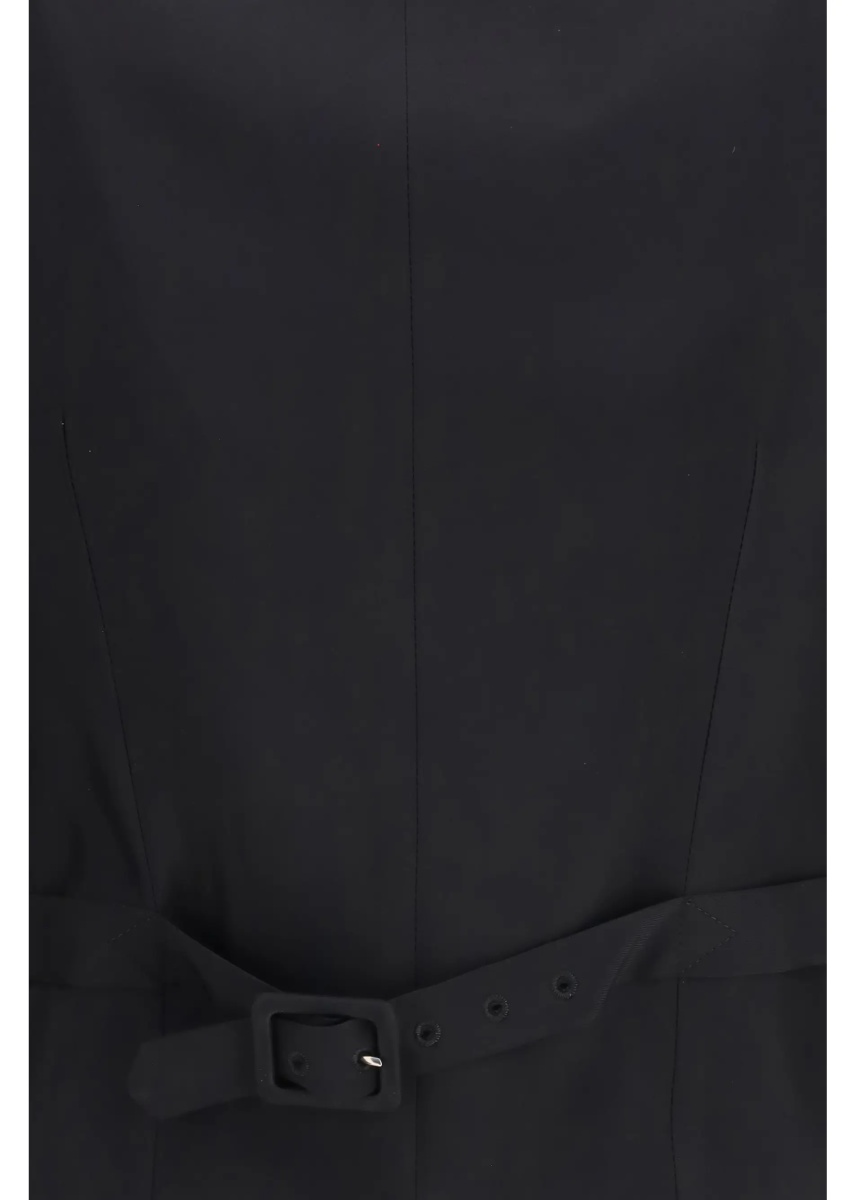 Paltoane Textured wool and mohair sleeveless Vest - Img 3