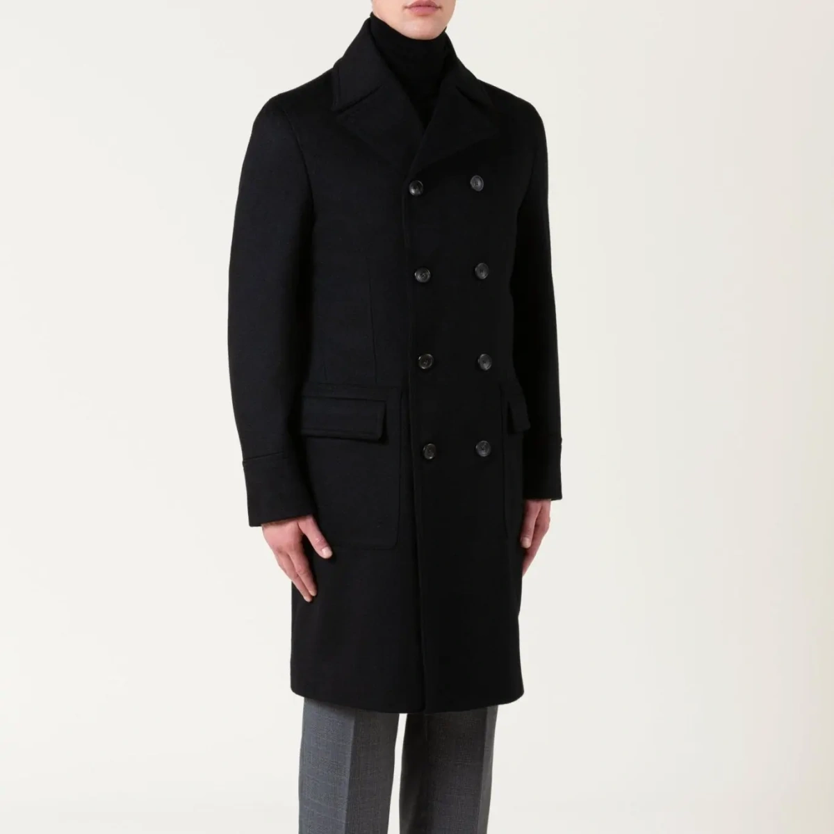Palton Autore Nicholson Wool Coat - Img 2