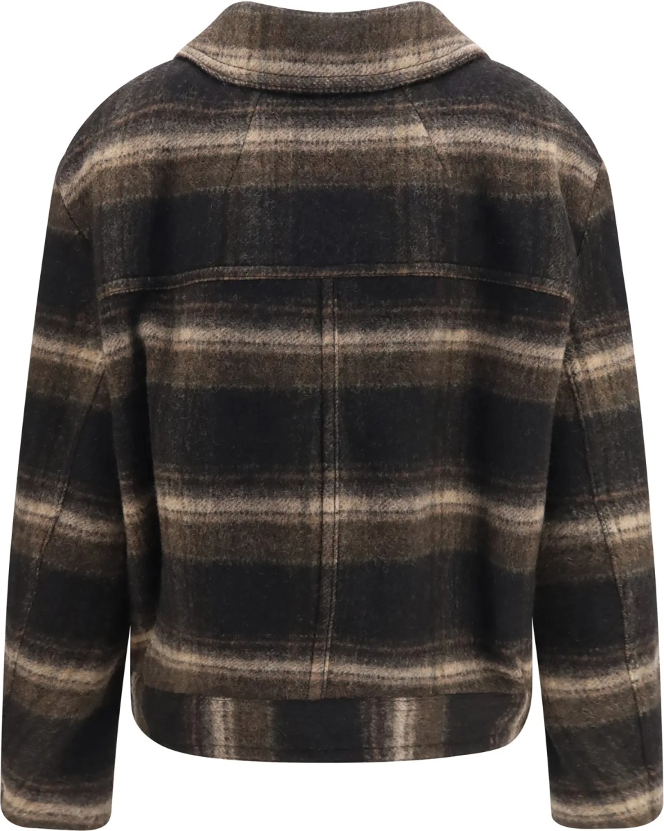 Palton Galeane wool-blend short Coat - Img 2