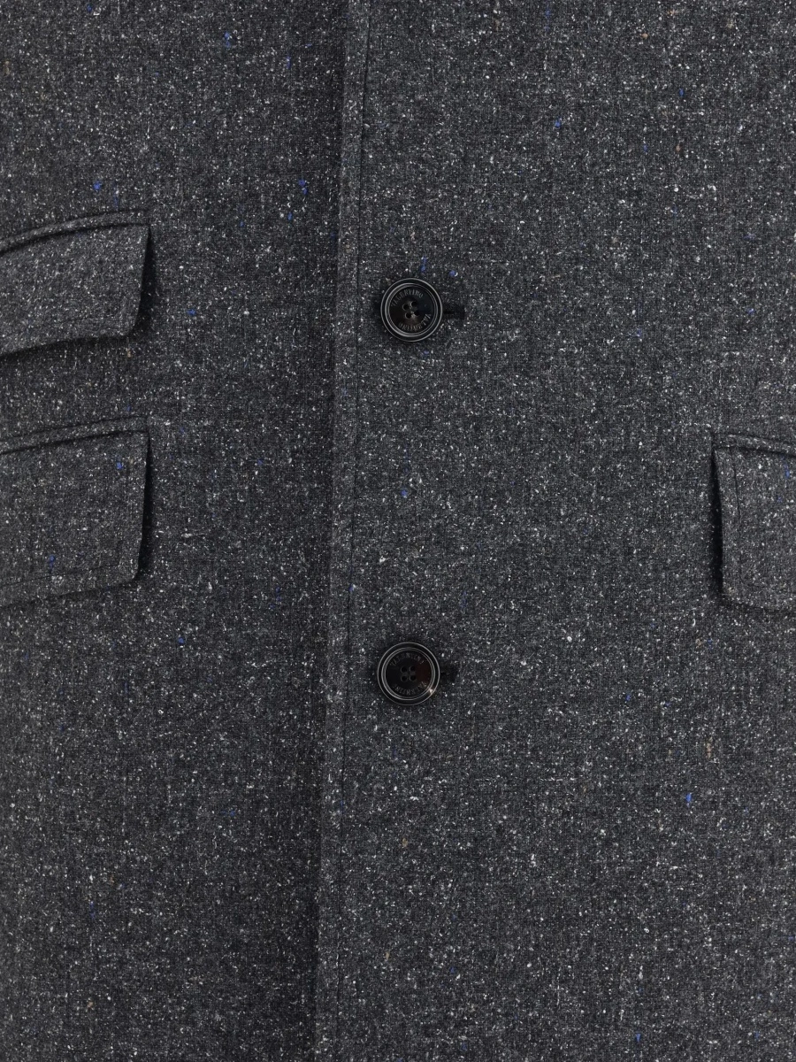 Palton Long single-breasted Coat - Img 5