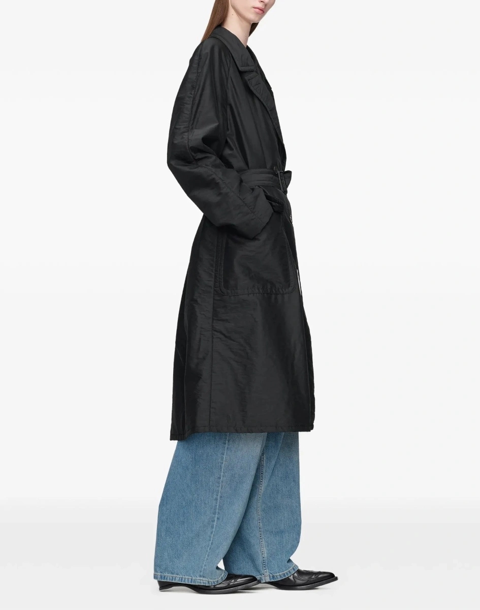 Palton Maison Margiela negru - Img 6