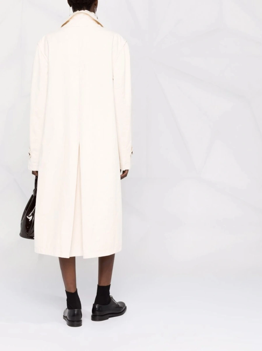 Palton Maison Margiela neutru din bumbac - Img 4