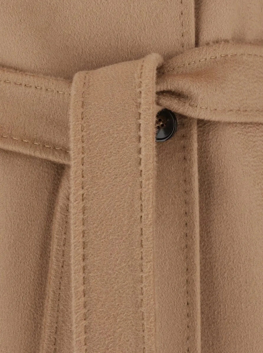 Palton MaxMara Studio bej din lana - Img 3