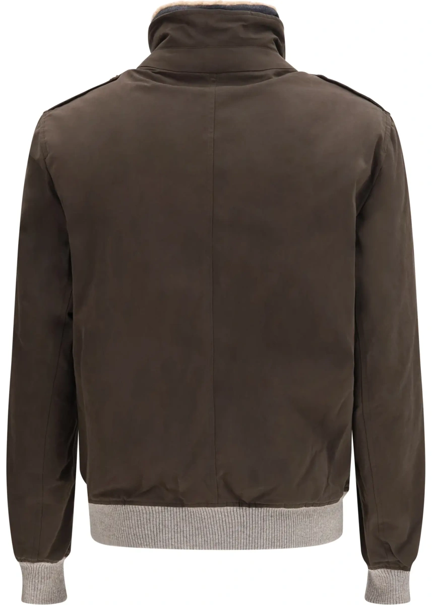 Palton Waxed techno cotton Bomber with Thermore® padding - Img 2